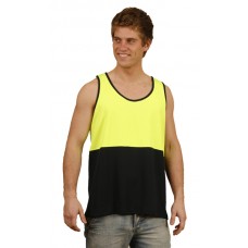 HIGH VISIBILITY TRUEDRY® MESH KNIT SAFETY SINGLET 4XL, 5XL,7XL