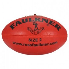 SYNTHETIC FOOTBALL RED SIZE 2